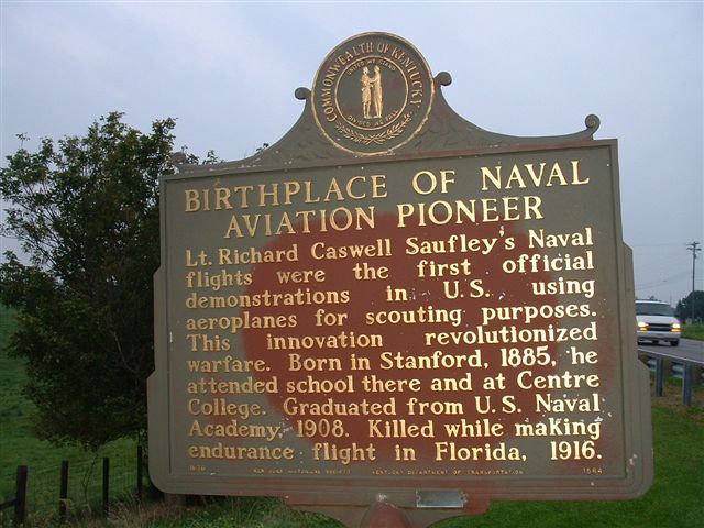 Kentucky Historical Marker – Caswell Saufley